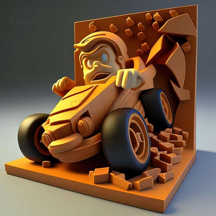 3D модель Игра Гонщики Лего 2 (STL)